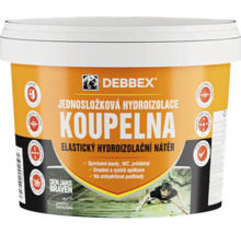 Debbex Jednozložková hydroizolácia do kúpeľní, vedro