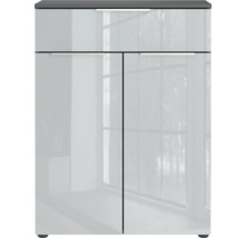 Skrinka s dvomi dvierkami a zásuvkou