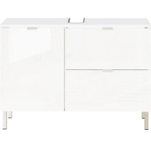 Skrinka pod umývadlo s dvierkami a zásuvkami do kúpeľne