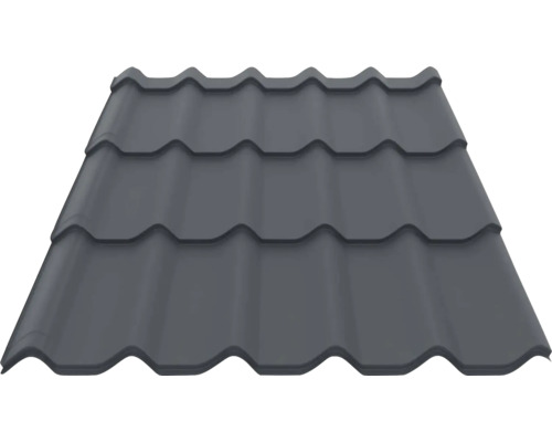 Profilovaná strešná krytina Precit Roof 0,4 mm 1,11x1,17 m RAL7016 antracit