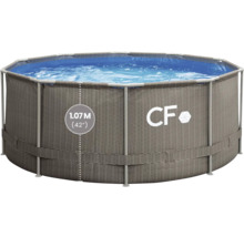 Nadzemný bazén s výškou 1,07 metra