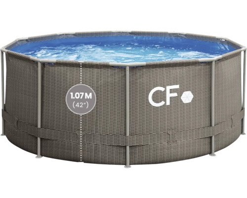 Nadzemný bazén s výškou 1,07 metra