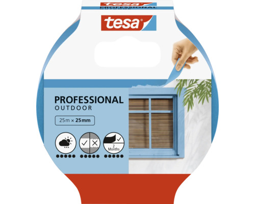 Maskovacia páska Tesa Masking tape Professional žltá 25 m x 25 mm