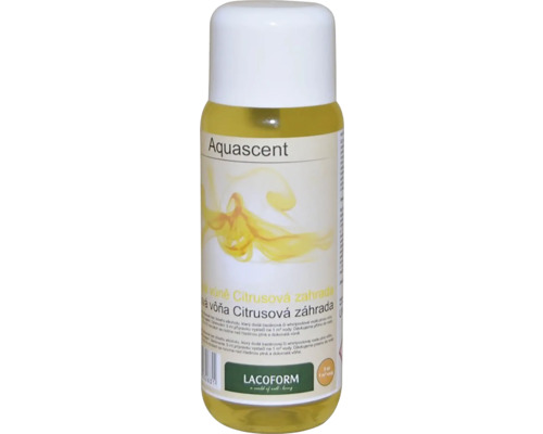 Vonná esencia do vody Lacoform citrusová záhrada 250 ml Aquascent vonný koncentrát Citrusová záhrada