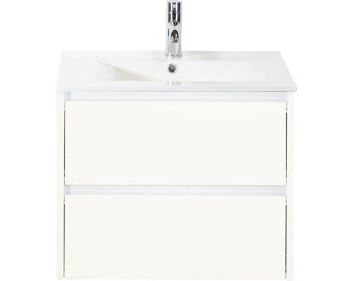 Skrinka pod umývadlo s dvomi zásuvkami a batériou