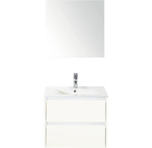 Umývadlo so skrinkou a zrkadlom do kúpeľne