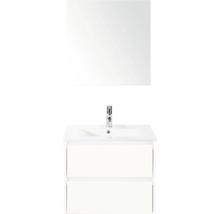 Umývadlo so skrinkou a zrkadlom do kúpeľne