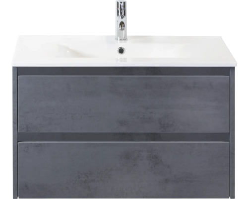 Skrinka pod umývadlo s dvoma zásuvkami a umývadlom