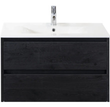 Skrinka pod umývadlo s dvomi zásuvkami a umývadlom