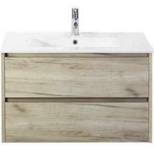 Skrinka pod umývadlo s dvomi zásuvkami a umývadlom