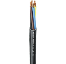 Elektrický kábel s piatimi vodičmi