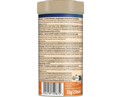 Tetra Goldfish Flakes krmivo pre ryby 52 gramov dóza