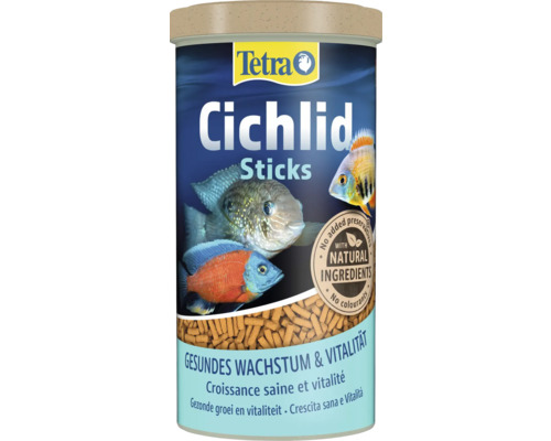 Krmivo pre cichlidy Tetra Cichlid Sticks 1000 ml