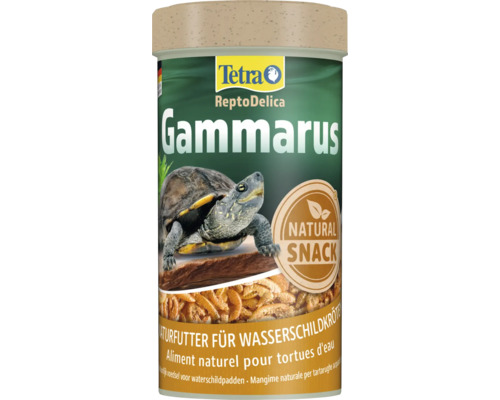 Tetra ReptoDelica Gammarus krmivo pre vodné korytnačky