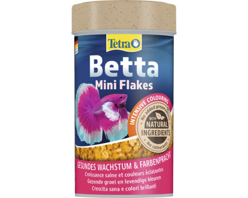 Tetra Betta Mini Flakes krmivo pre ryby dóza