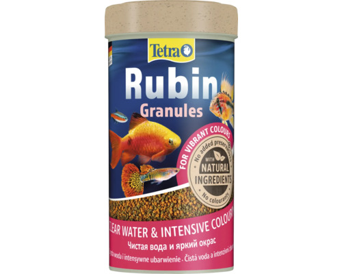 Granule pre ryby Tetra Rubin v dóze