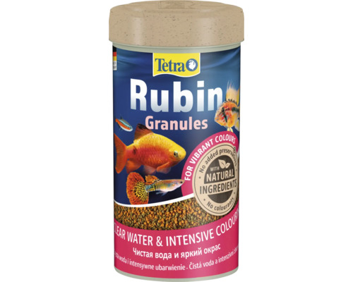 Krmivo pre ryby granulované Tetra Rubin Granules 250ml