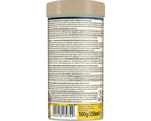 Tetra Granules krmivo pre ryby pre zdravé ryby a čistú vodu, 100 gramov