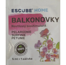 Balenie rastlinného biostimulantu Escube Home Balkonovky