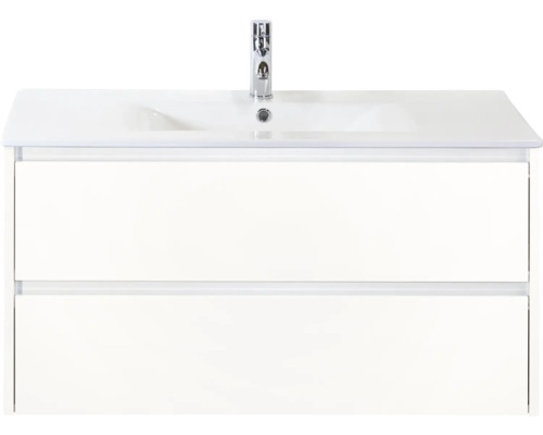 Skrinka pod umývadlo s dvoma zásuvkami a batériou