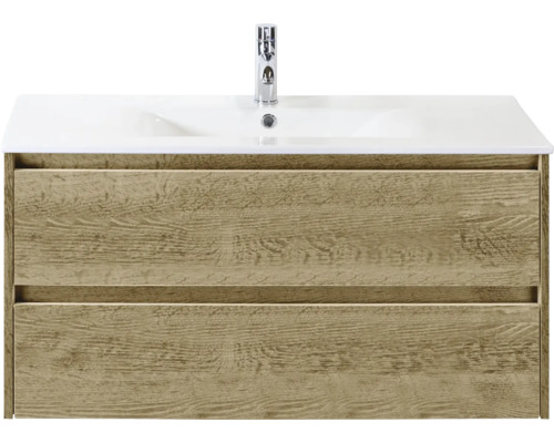 Skrinka pod umývadlo s dvoma zásuvkami a umývadlom