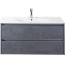 Skrinka pod umývadlo s dvomi zásuvkami a umývadlom