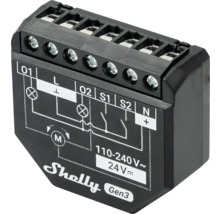 Riadenie osvetlenia Shelly Gen3 so skrutkovými svorkami