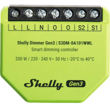 Inteligentný stmievací regulátor Shelly Dimmer Gen3