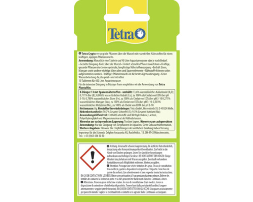 Tablety hnojiva pre akváriové rastliny Tetra Crypto