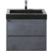 Skrinka pod umývadlo s dvomi zásuvkami a batériou