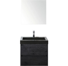 Umývadlo so zrkadlom a spodnou skrinkou