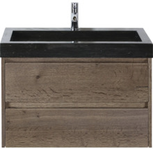 Skrinka pod umývadlo s dvoma zásuvkami, umývadlom a batériou