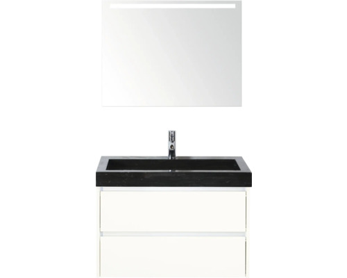 Kombinácia umývadla so zrkadlom a spodnou skrinkou