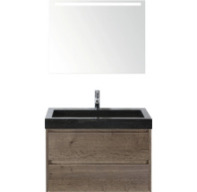 Umývadlo so zrkadlom a spodnou skrinkou do kúpeľne