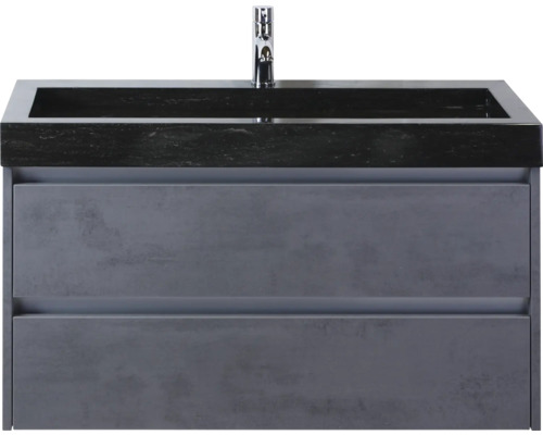 Skrinka pod umývadlo s dvomi zásuvkami a batériou