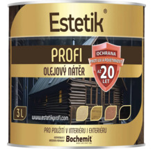 Olejová farba Estetik Profi 3 litre plechovka pre vnútorné a vonkajšie použitie