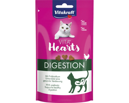 Vitakraft Vita Hearts Digestion maškrta pre mačky