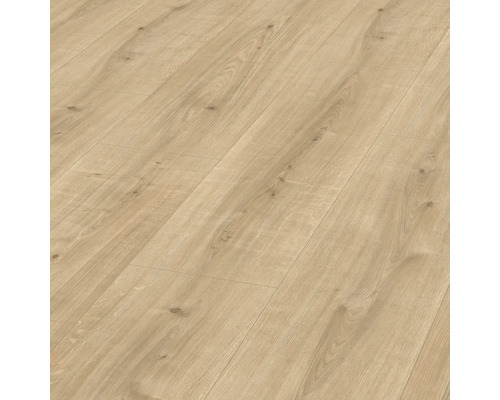 Laminátová podlaha 8.0 Nature Sense EL2093 Detail laminátovej podlahy s dreveným vzhľadom.