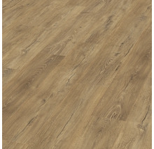 Detail laminátovej podlahy s dreveným vzhľadom