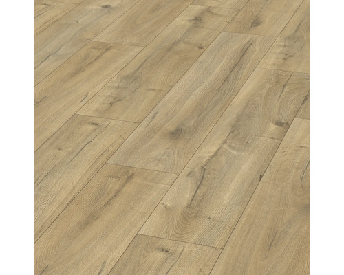 Položená laminátová podlaha s dreveným vzhľadom