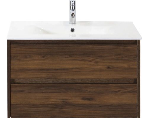 Skrinka pod umývadlo s dvoma zásuvkami, umývadlo a vodovodná batéria