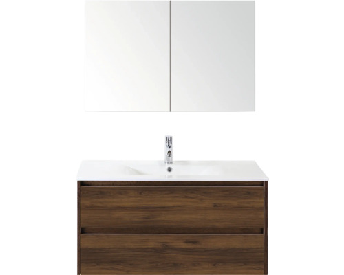 Skrinka pod umývadlo so zrkadlom