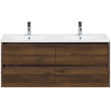 Skrinka pod umývadlo so štyrmi zásuvkami a dvoma batériami