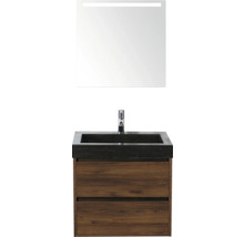 Kombinácia umývadla so zrkadlom a spodnou skrinkou