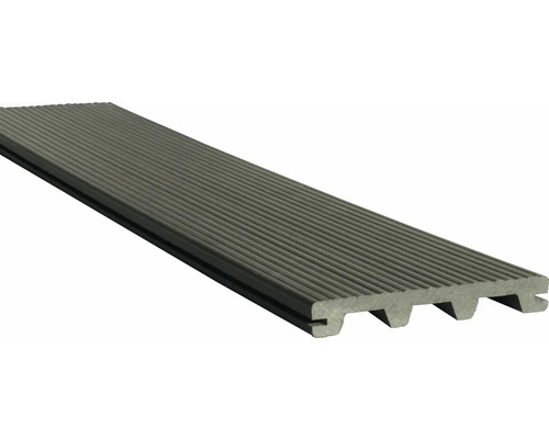 Terasová doska WPC TERAFEST Ring 23 x 160 x 3000 mm čokoládovohnedá Terasa z kompozitného materiálu s vrúbkovaným povrchom