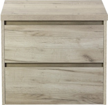 Skrinka pod umývadlo s dvomi zásuvkami