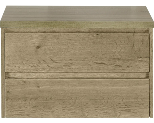 Skrinka pod umývadlo s dvomi zásuvkami