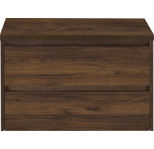 Skrinka pod umývadlo z dreva s dvomi zásuvkami