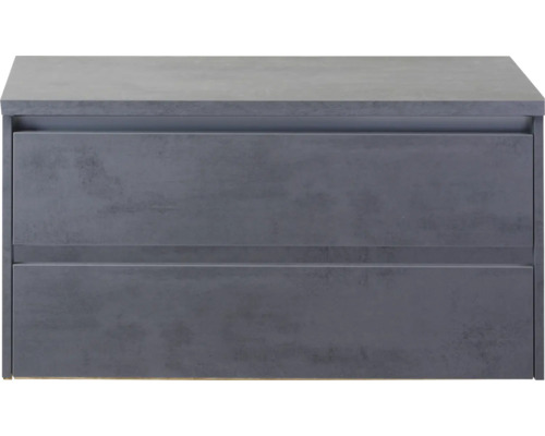 Skrinka pod umývadlo s dvoma zásuvkami