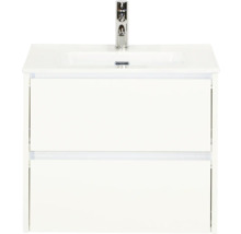 Skrinka pod umývadlo s dvomi zásuvkami a vodovodnou batériou